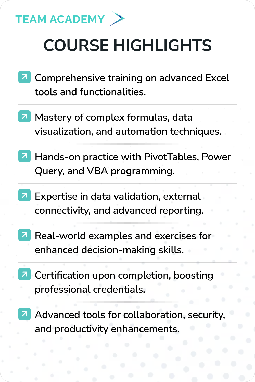 Microsoft Advanced Excel in Kuwait